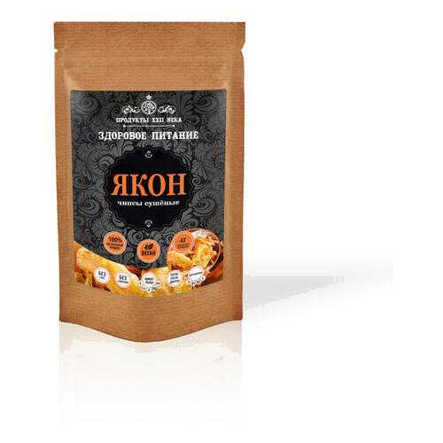 Якон чипсы Продукты XXII века сушеные 100 г в ВкусВилл