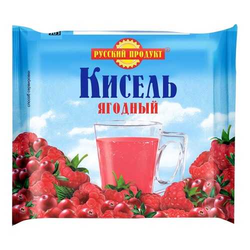 Кисель быстрого приготовления ягодный Русский Продукт брикет 220 г в ВкусВилл