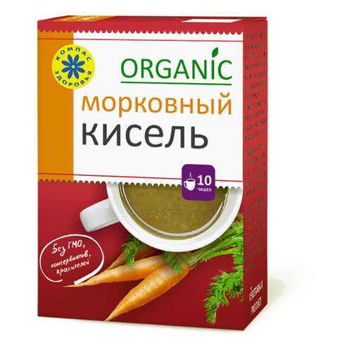 Кисель Морковный Компас здоровья 150 г в ВкусВилл