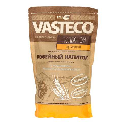 Кофейный напиток Вастэко полбяной купажный растворимый 0.125 л в ВкусВилл