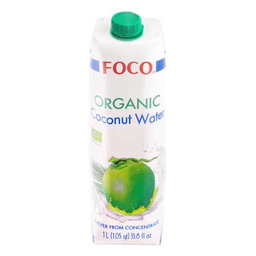 Кокосовая вода Foco органическая без сахара 1000 мл в ВкусВилл
