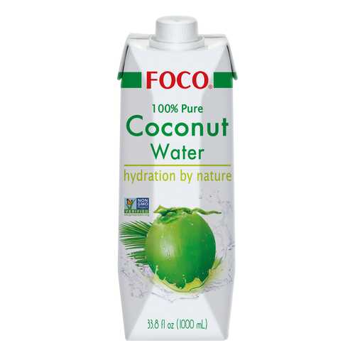Вода кокосовая Foco 1л в ВкусВилл