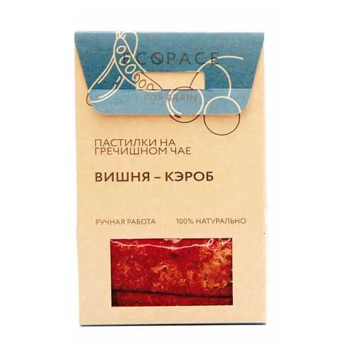 Пастилки на гречишном чае For Brain вишня-кэроб 40 г в ВкусВилл