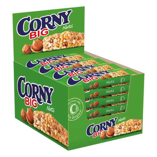 Батончик Corny Мюсли из цельных злаков Лесной орех 50г в ВкусВилл