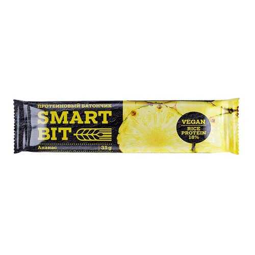 Батончик фруктово-ореховый SmartBit ананас с рисовым протеином в ВкусВилл