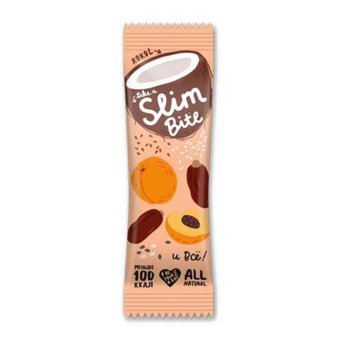 Батончик slim Bite фруктово-ореховый кокос 30 г в ВкусВилл