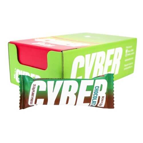 Батончик высокобелковый Cyber Bite шоколад 30 г 30 штук в ВкусВилл