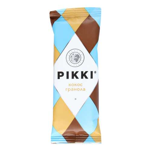 Батончики Pikki фруктово-ореховые кокос-гранола 35 г в ВкусВилл