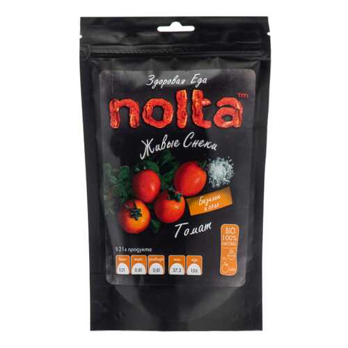 Чипсы овощные Томаты с солью и базиликом NOLTA 31 г, Россия в ВкусВилл