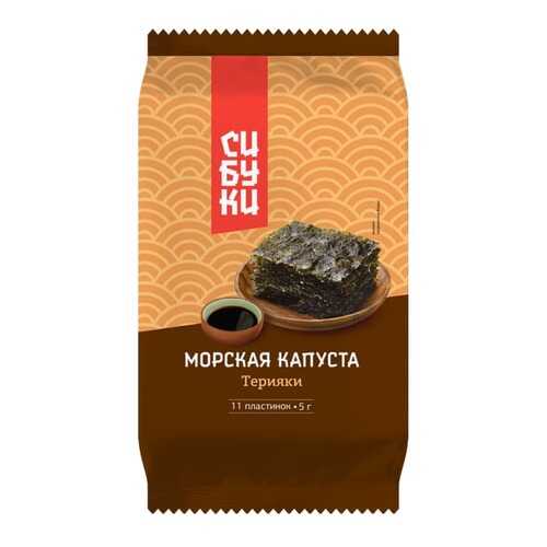 Морская капуста сушеная Сибуки терияки 5 г в ВкусВилл