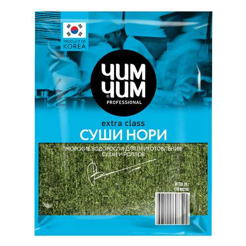 Морские водоросли Чим Чим суши нори extra class 24 г в ВкусВилл