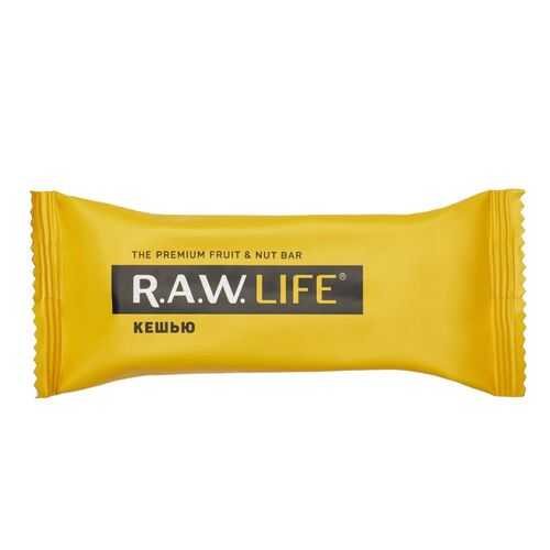 Орехово-фруктовый батончик R.A.W. LIFE кешью 47 г в ВкусВилл