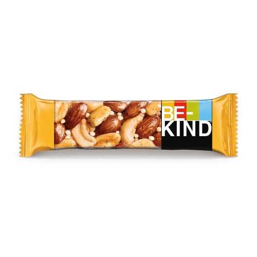Ореховый батончик BE-KIND с медом и морской солью 40 г в ВкусВилл
