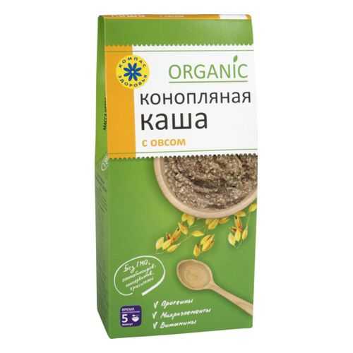 Каша конопляная Компас здоровья organic c овсом 250 г в ВкусВилл