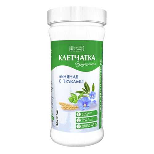 Клетчатка льняная с травами форте Сибирская клетчатка 200 г в ВкусВилл