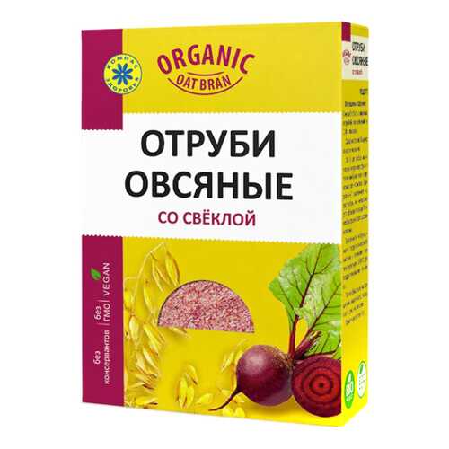 Отруби овсяные Компас Здоровья со свеклой 200 г в ВкусВилл