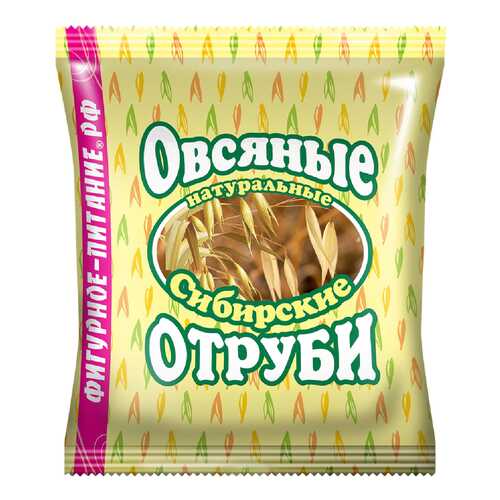 Отруби Сибирская клетчатка овсяные натуральные 200 г в ВкусВилл