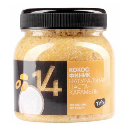 Кокосовая паста-карамельТатис с фиником 250 г в ВкусВилл