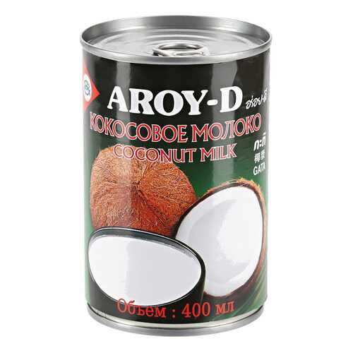 Кокосовое молоко Aroy-D 60% 400 мл в ВкусВилл