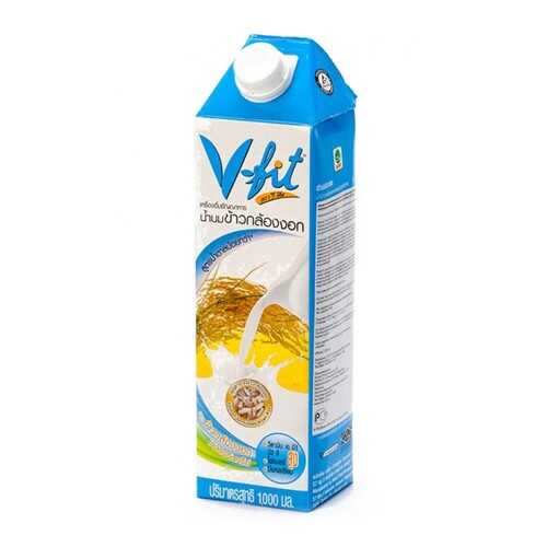 Молоко из коричневого риса V-Fit без сахара 1000 мл в ВкусВилл