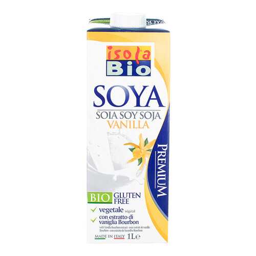 Напиток соевый Isola bio ванильный без глютена 1 л в ВкусВилл
