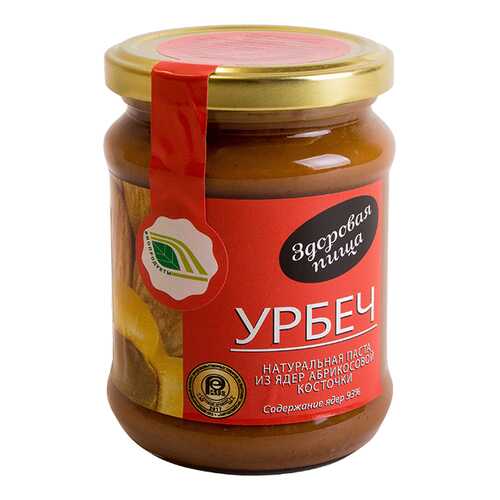 Паста Урбеч Биопродукты из ядер абрикосовых косточек 280 гр в ВкусВилл