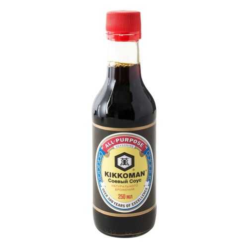 Соус соевый Kikkoman натурального брожения 250 мл в ВкусВилл
