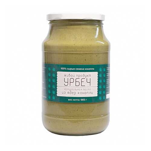 Урбеч из ядер конопли Живой продукт 965г в ВкусВилл