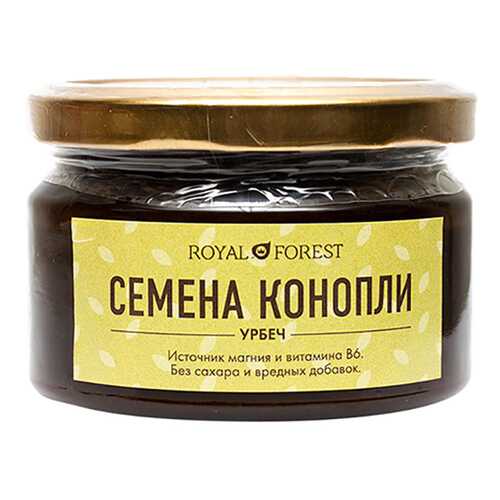 Урбеч Royal Forest из семян конопли в ВкусВилл