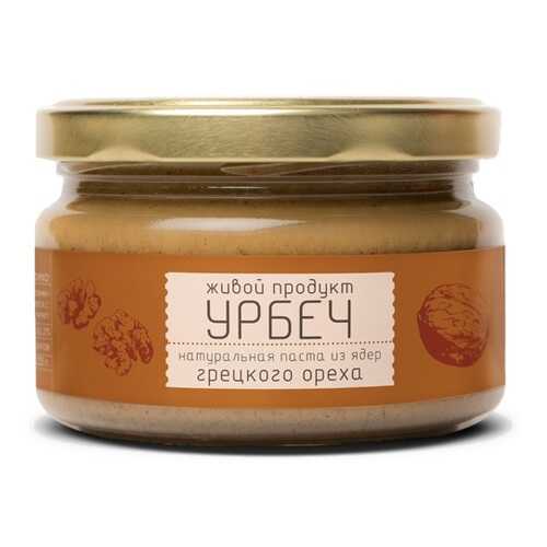 Урбеч Живой продукт из ядер грецкого ореха 225 г в ВкусВилл