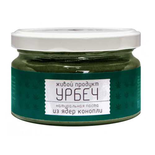 Урбеч Живой продукт из ядер конопли 225 г в ВкусВилл