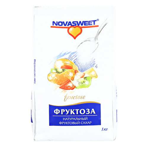 Фруктоза Novasweet натуральный фруктовый сахар 1 кг в ВкусВилл