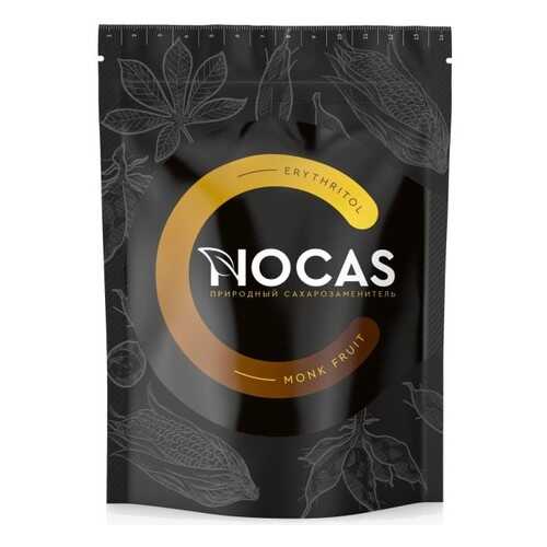 Сахарозаменитель Mr Djemius zero Nocas эритритол и монк фрукт тростниковый 300 г в ВкусВилл