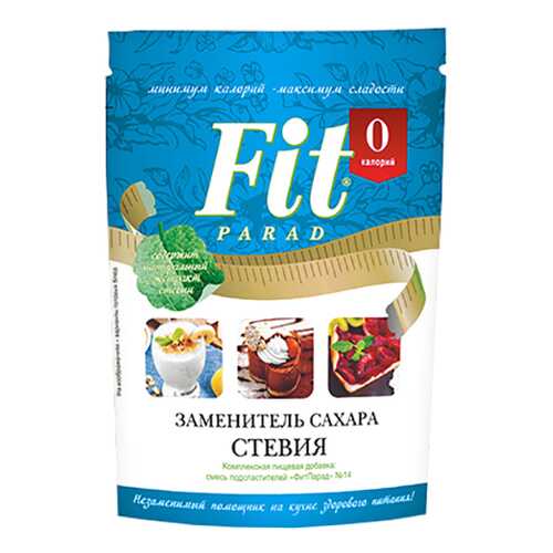 Заменитель сахара Fit Parad на основе стевии №14 в ВкусВилл