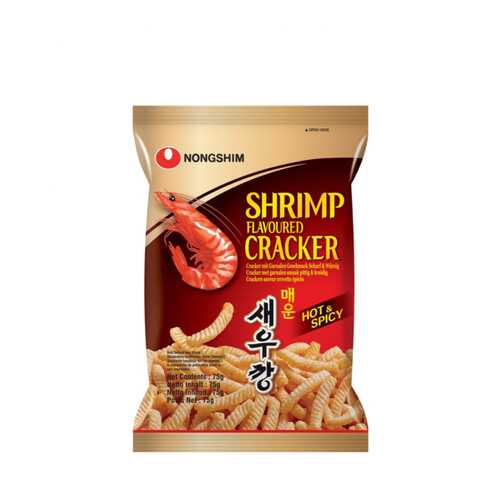 Чипсы Nongshim креветочные острые 75 г в ВкусВилл