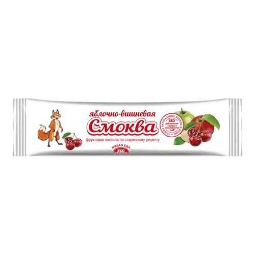 Пастила Смоква фруктовая яблочно-вишневая 15 г в ВкусВилл