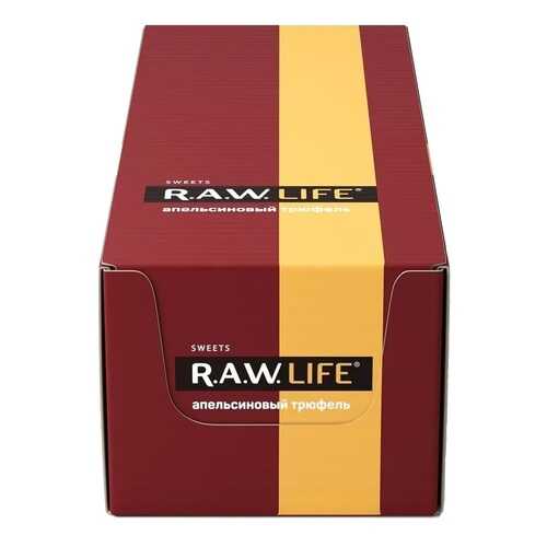 R.A.W. Life Sweets Конфеты (коробка 20шт) (Апельсиновый трюфель) в ВкусВилл