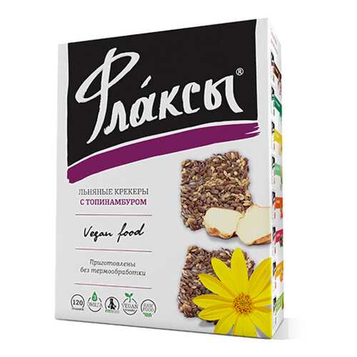 Флаксы Компас Здоровья с топинамбуром 120 г в ВкусВилл