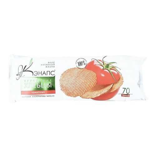 Хлебцы хрустящие Кэнапс томатные 70 г в ВкусВилл