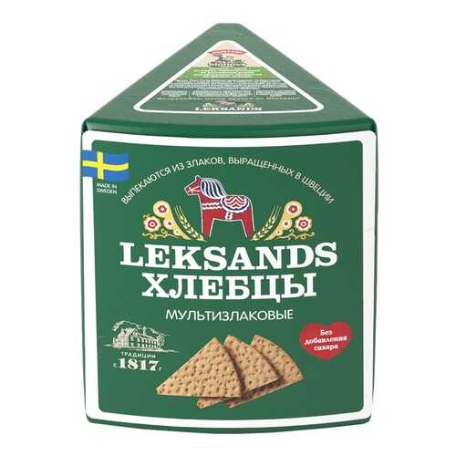 Хлебцы Мультизлаковые Leksands by Bionova 190 г, Швеция в ВкусВилл