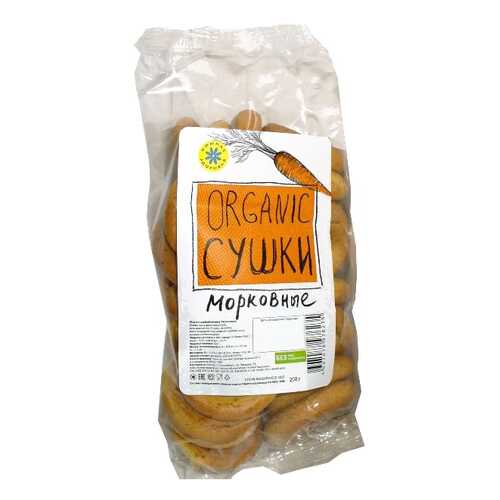Сушки Компас Здоровья морковные 200 г в ВкусВилл