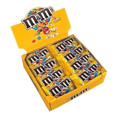 Драже M&M`s арахис 32 штуки по 45 г в ВкусВилл