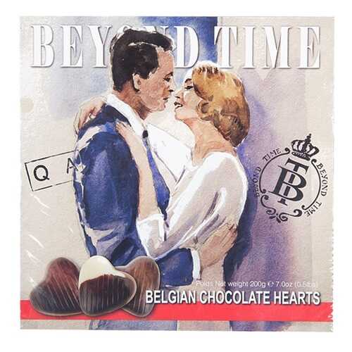 Конфеты Beyond Time cердечки из молочного шоколада 200 г в ВкусВилл