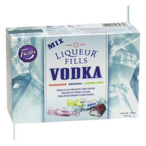 Конфеты Fazer vodka mix 150 г в ВкусВилл