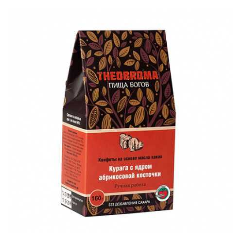 Конфеты Курага с ядром абрикосовой косточки Theobroma Пища Богов 160 г в ВкусВилл