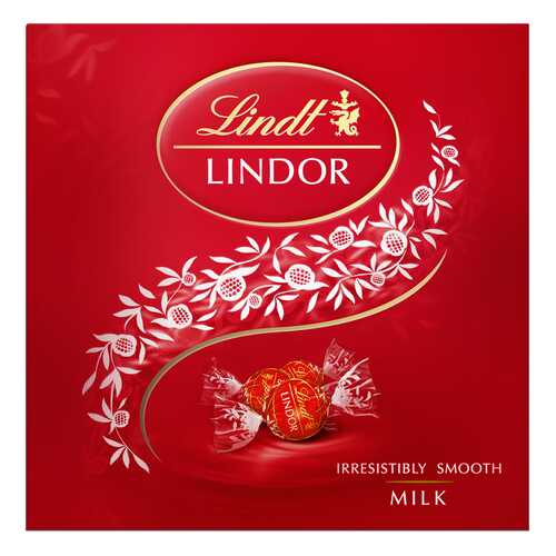 Конфеты Lindt lindor из молочного шоколада 125 г в ВкусВилл