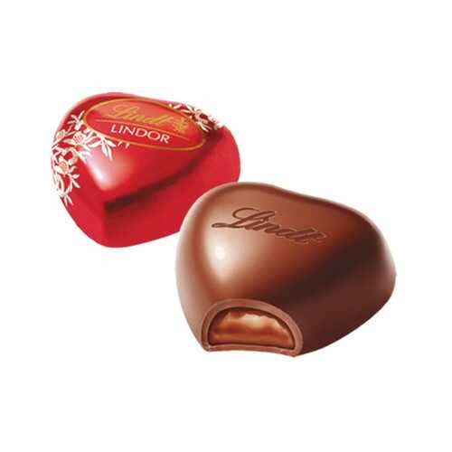 Конфеты Lindt линдор молочный сердце 8 кг в ВкусВилл