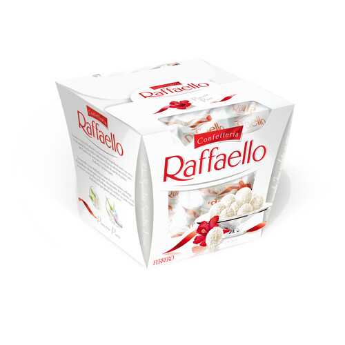 Конфеты Raffaello с цельным миндальным орехом в кокосовой обсыпке 150 г в ВкусВилл