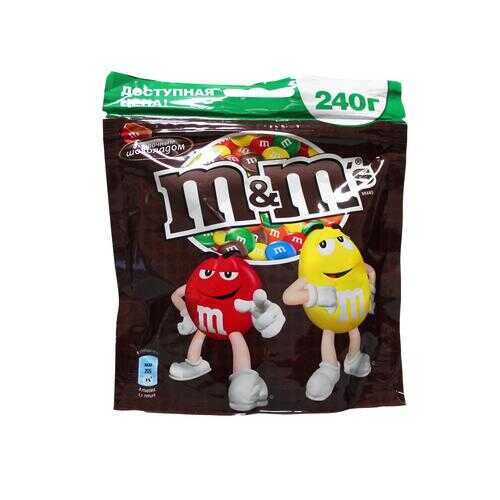 M&M`s конфеты Шоколадный 240 гр 3 упаковки в ВкусВилл