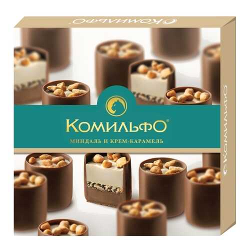 Набор конфет Комильфо миндаль и крем-карамель 232 г в ВкусВилл